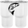 20 oz. Tall Stainless Steel Vacuum Insulated Tumbler White Thumbnail