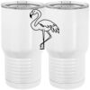 20 oz. Tall Stainless Steel Vacuum Insulated Tumbler White Thumbnail