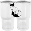 20 oz. Tall Stainless Steel Vacuum Insulated Tumbler White Thumbnail