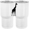 20 oz. Tall Stainless Steel Vacuum Insulated Tumbler White Thumbnail
