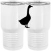 20 oz. Tall Stainless Steel Vacuum Insulated Tumbler White Thumbnail