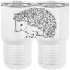 20 oz. Tall Stainless Steel Vacuum Insulated Tumbler White Thumbnail