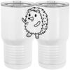 20 oz. Tall Stainless Steel Vacuum Insulated Tumbler White Thumbnail