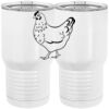 20 oz. Tall Stainless Steel Vacuum Insulated Tumbler White Thumbnail