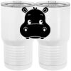 20 oz. Tall Stainless Steel Vacuum Insulated Tumbler White Thumbnail