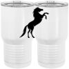 20 oz. Tall Stainless Steel Vacuum Insulated Tumbler White Thumbnail