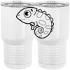 20 oz. Tall Stainless Steel Vacuum Insulated Tumbler White Thumbnail