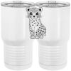 20 oz. Tall Stainless Steel Vacuum Insulated Tumbler White Thumbnail