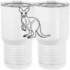20 oz. Tall Stainless Steel Vacuum Insulated Tumbler White Thumbnail