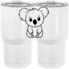 20 oz. Tall Stainless Steel Vacuum Insulated Tumbler White Thumbnail
