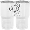 20 oz. Tall Stainless Steel Vacuum Insulated Tumbler White Thumbnail