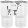 20 oz. Tall Stainless Steel Vacuum Insulated Tumbler White Thumbnail
