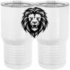 20 oz. Tall Stainless Steel Vacuum Insulated Tumbler White Thumbnail