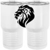20 oz. Tall Stainless Steel Vacuum Insulated Tumbler White Thumbnail
