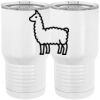 20 oz. Tall Stainless Steel Vacuum Insulated Tumbler White Thumbnail