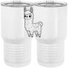 20 oz. Tall Stainless Steel Vacuum Insulated Tumbler White Thumbnail