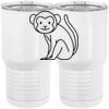 20 oz. Tall Stainless Steel Vacuum Insulated Tumbler White Thumbnail
