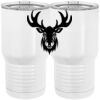 20 oz. Tall Stainless Steel Vacuum Insulated Tumbler White Thumbnail