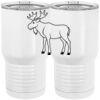 20 oz. Tall Stainless Steel Vacuum Insulated Tumbler White Thumbnail