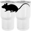 20 oz. Tall Stainless Steel Vacuum Insulated Tumbler White Thumbnail