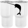 20 oz. Tall Stainless Steel Vacuum Insulated Tumbler White Thumbnail