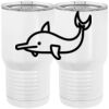 20 oz. Tall Stainless Steel Vacuum Insulated Tumbler White Thumbnail