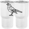 20 oz. Tall Stainless Steel Vacuum Insulated Tumbler White Thumbnail