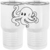 20 oz. Tall Stainless Steel Vacuum Insulated Tumbler White Thumbnail