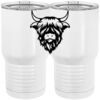 20 oz. Tall Stainless Steel Vacuum Insulated Tumbler White Thumbnail