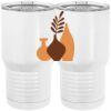 20 oz. Tall Stainless Steel Vacuum Insulated Tumbler White Thumbnail