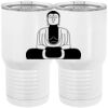20 oz. Tall Stainless Steel Vacuum Insulated Tumbler White Thumbnail