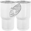 20 oz. Tall Stainless Steel Vacuum Insulated Tumbler White Thumbnail