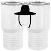 20 oz. Tall Stainless Steel Vacuum Insulated Tumbler White Thumbnail