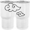 20 oz. Tall Stainless Steel Vacuum Insulated Tumbler White Thumbnail