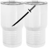 20 oz. Tall Stainless Steel Vacuum Insulated Tumbler White Thumbnail
