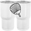 20 oz. Tall Stainless Steel Vacuum Insulated Tumbler White Thumbnail