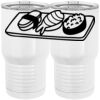 20 oz. Tall Stainless Steel Vacuum Insulated Tumbler White Thumbnail