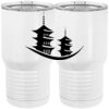 20 oz. Tall Stainless Steel Vacuum Insulated Tumbler White Thumbnail
