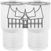 20 oz. Tall Stainless Steel Vacuum Insulated Tumbler White Thumbnail