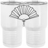 20 oz. Tall Stainless Steel Vacuum Insulated Tumbler White Thumbnail
