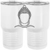 20 oz. Tall Stainless Steel Vacuum Insulated Tumbler White Thumbnail