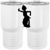 20 oz. Tall Stainless Steel Vacuum Insulated Tumbler White Thumbnail