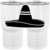 20 oz. Tall Stainless Steel Vacuum Insulated Tumbler White Thumbnail