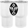 20 oz. Tall Stainless Steel Vacuum Insulated Tumbler White Thumbnail