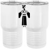 20 oz. Tall Stainless Steel Vacuum Insulated Tumbler White Thumbnail