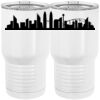 20 oz. Tall Stainless Steel Vacuum Insulated Tumbler White Thumbnail