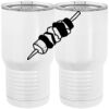 20 oz. Tall Stainless Steel Vacuum Insulated Tumbler White Thumbnail