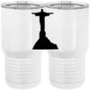 20 oz. Tall Stainless Steel Vacuum Insulated Tumbler White Thumbnail