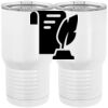 20 oz. Tall Stainless Steel Vacuum Insulated Tumbler White Thumbnail