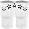 20 oz. Tall Stainless Steel Vacuum Insulated Tumbler White Thumbnail